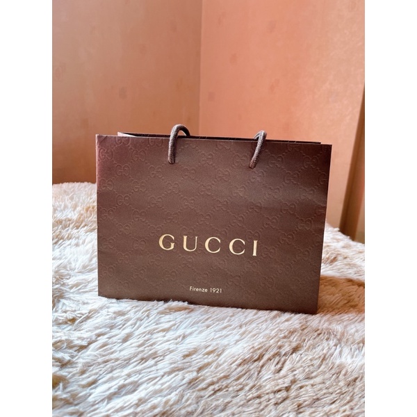 ถุงกระดาษแบรนด์เนมGucci