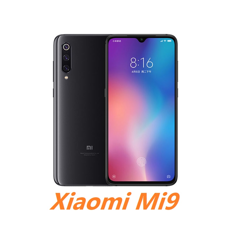 Xiaomi Mi 9 มือถือมือสองของแท้ จัดส่งฟรี. สมาร์ทโฟนปลดล็อคลายนิ้วมือ