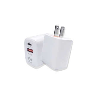 COMMY หัวชาร์จแบตเร็ว รุ่นAD002PQ จ่ายไฟสูงสุด 20w รองรับเทคโนโลยีชาร์จด่วน PD20w + QC3.0 สามารถชาร์จ iPhone และ Samsung