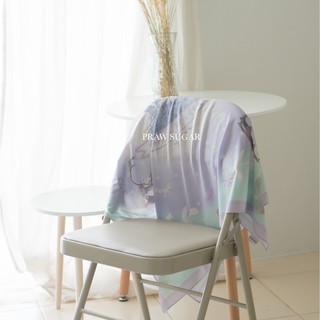 The Secret Garden Scarf - ผ้าพันคอลายซีเคร็ทการ์เดนท์ ความลับในสวนสวย (มี 7 สี)
