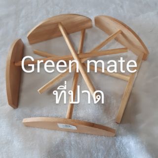 Green mate ไม้ปาด ไม้หมุน เกลียะ เครป ยาว 9.5 นิ้ว ความกว้างหน้าเกลี่ยะ 6.5 นิ้ว เส้นผ่าศูนย์กลาง 2 นิ้ว อุปกรณ์เบเกอรี่