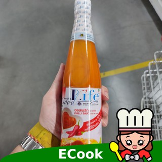 ecook ซอสพริก 500ml good life chili sauce low sodium