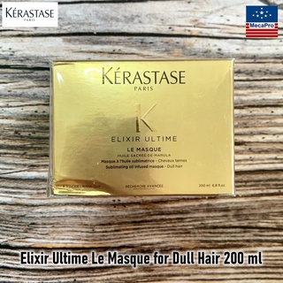 Kerastase Paris® Elixir Ultime Le Masque for Dull Hair 200 ml เคเรสตาส อีลิกเซอร์ อัลไทม์ มาส์ก มาร์กบำรุงผม เพิ่มความเง