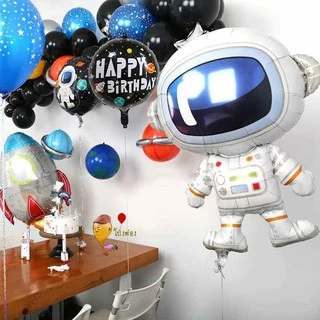 🇹🇭ส่งไว 🪐ลูกโป่งนักบินอวกาศ ลูกโป่งจรวด Space ship balloons ลูกโป่งอวกาศ Astronaut balloons ฟอยล์นักบินอวกาศ