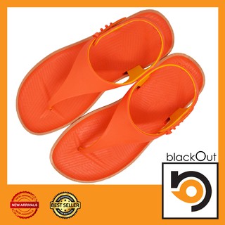 Blackout Zyne Slingback  พื้นส้มหูส้มเหลือง