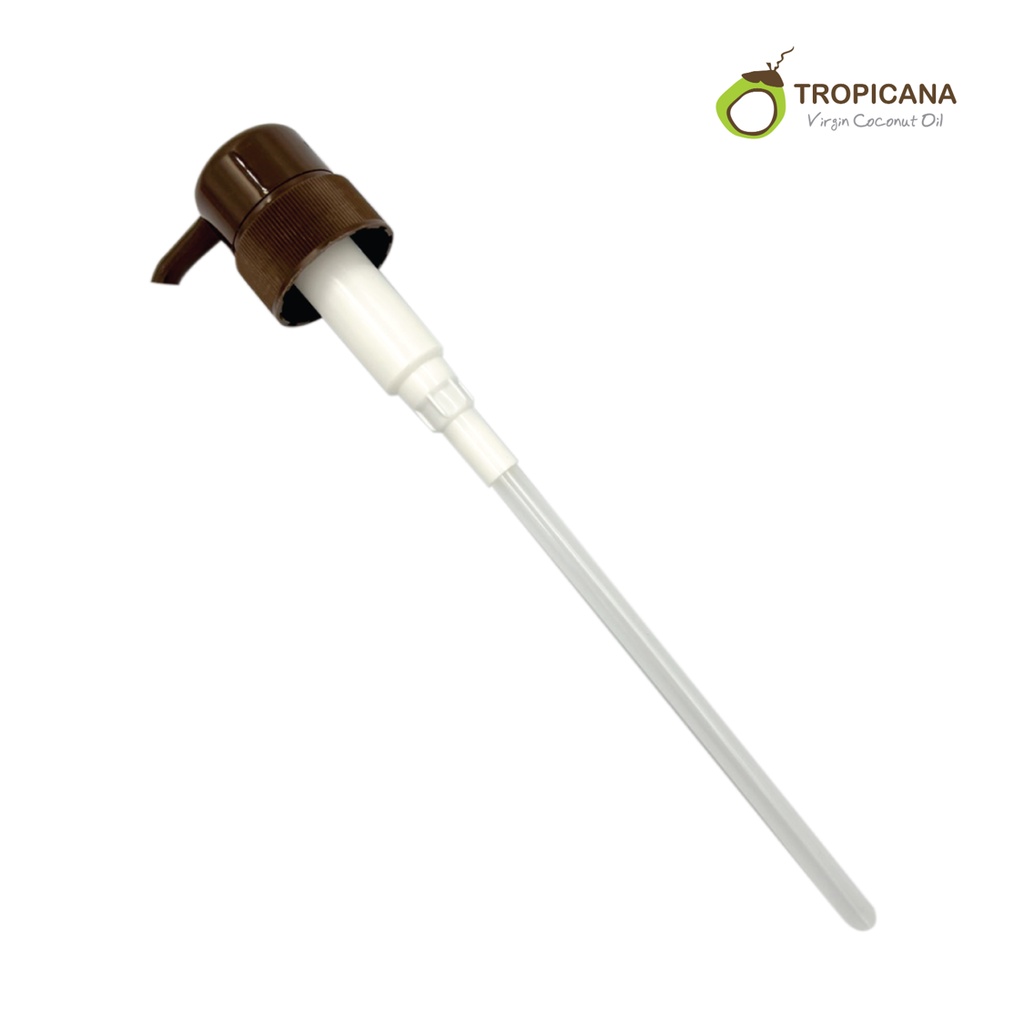 [อุปกรณ์เสริม] Tropicana | ทรอปิคานา หัวปั๊มสำหรับขวดน้ำมันมะพร้าวสกัดเย็น ขนาด 1000 ML