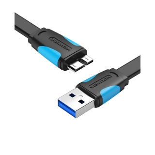 Vention สายไมโคร USB 3.0 ไปสู่ไมโคร B สำหรับ ฮาร์ดไดรฟ์ VAS-A12