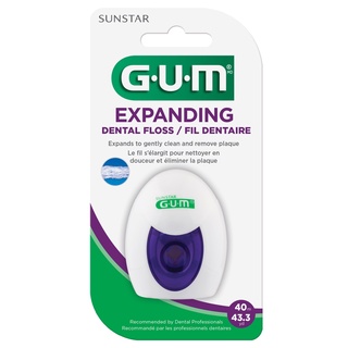 Sunstar Gum Expanding Dental Floss ไหมขัดฟัน รุ่น 2030C ชนิดขยายออกได้ ความยาว 40 เมตร จำนวน 1 ชิ้น 18609