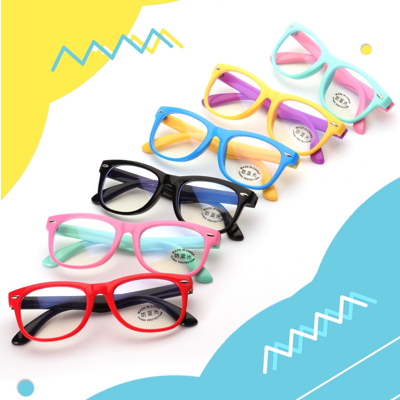 ShopAt.Two[F904] เเว่นตากรองแสงสำหรับเด็ก ป้องกันแสงจ้าจากจอคอม ถนอมสายตา