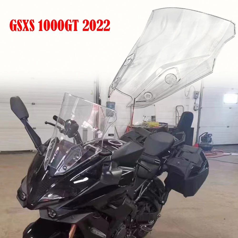 อุปกรณ์เสริมกระจกหน้ารถสําหรับรถจักรยานยนต์ Suzuki GSX-S1000GT GSXS 1000GT 2022 gsxs 1000 gt GSX-S10