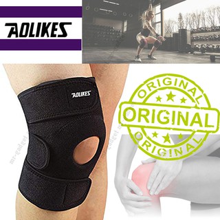 MR-GADGET ที่รัดพยุงหัวเข่า เพื่อช่วยลดอาการบาดเจ็บ อุปกรณ์ป้องกัน Aolikes Knee Support