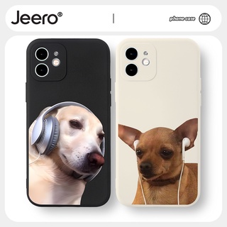 Jeero เคสคู่ เคสไอโฟน คู่รัก กันกระแทกซิลิโคนนุ่มน่ารักตลก เคสโทรศัพท์ Compatible for iPhone 15 14 13 12 11 Pro Max SE 2020 X XR XS 8 7 ip 6S 6 Plus HFF1559