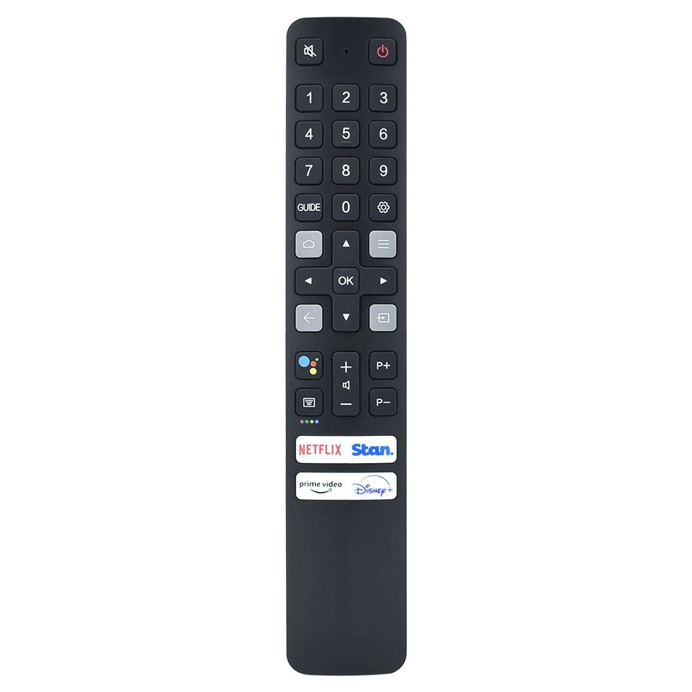 RC901V FAR1 TCL REMOTE RC901V FAR1 เสียงรีโมทคอนโทรลสําหรับ TCL Android LED 4K สมาร์ททีวี C725 C727 