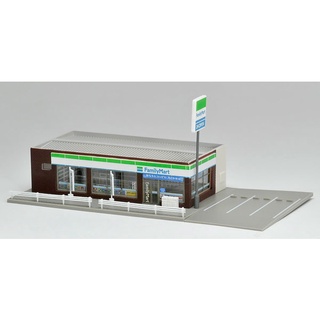 N Gauge 1/150 Diorama 🧩 Tomytec Tomix Scene 4270 Convenience Store Family Mart โมเดลจำลองร้านสะดวกซื้อแฟมิลี่มาร์ท ใหม่