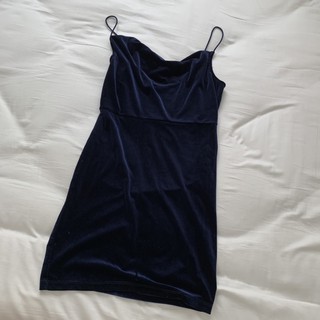 Dark Blue Night Dress (SHEIN)