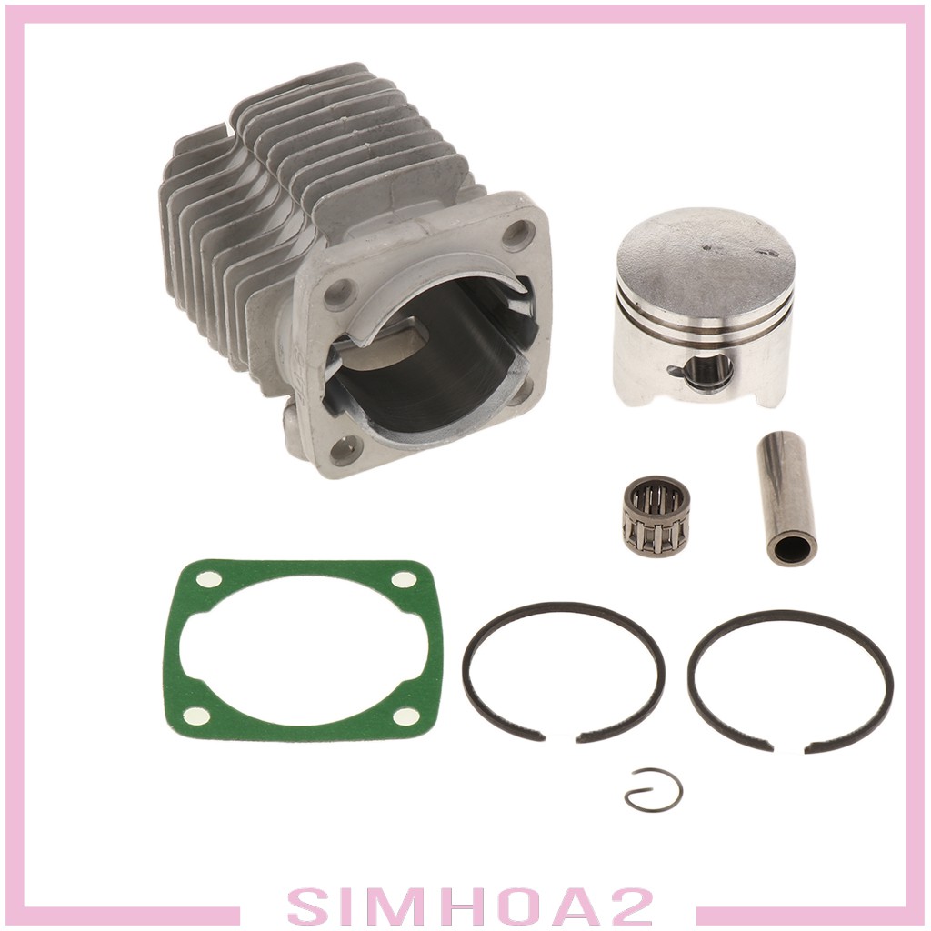 [SIMHOA2] กระบอกลูกสูบ 44 มม. 12 มม. พร้อมหมุด สําหรับเครื่องยนต์ 49cc