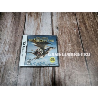 Final Fantasy The 4 Heroes of Light Nintendo DS POSTER Sealed Graded Brand New มือ 1