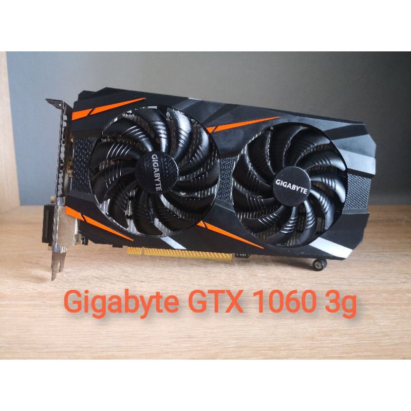 🔥มีของส่งไว🔥 Gigabyte GTX 1060 WINDFORCE OC 3G สวยจัด