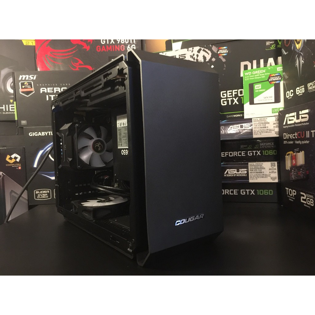 CASE COUGAR  QBX (BLACK)  เคสเปล่า อุปกรณ์ครบ + กล่อง