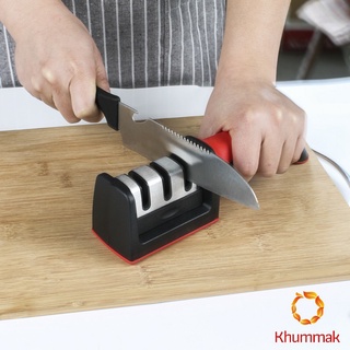 Khummak ที่ลับมีด อุปกรณ์ลับมีด หินลับมีด ลับได้ เครื่องลับมีด แท่นลับมีด / Knife sharpener