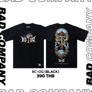 [LEEE]Badcompany เสื้อยืดสกรีนลาย "BCOG" คอกลม