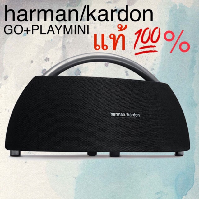 Harman Kardon GO PLAY MINI สีดำ | Portable Bluetooth Speaker (ของแท้/ใหม่มือ1/ประกันศูนย์ไทย 1 ปี)