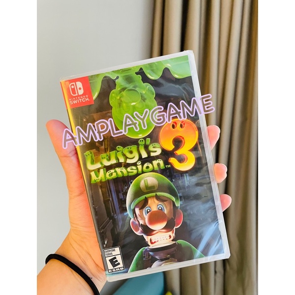 แผ่นเกมส์ Nintendo switch - Luigis Mansion3 (มือ 2)
