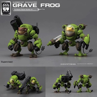 (สปอตสินค้า)☾FIFTYSEVEN NO.57 Puppet Squad Tomb Frog Assembled Model Hunter Squad Heavy Camouflage Moving Toys