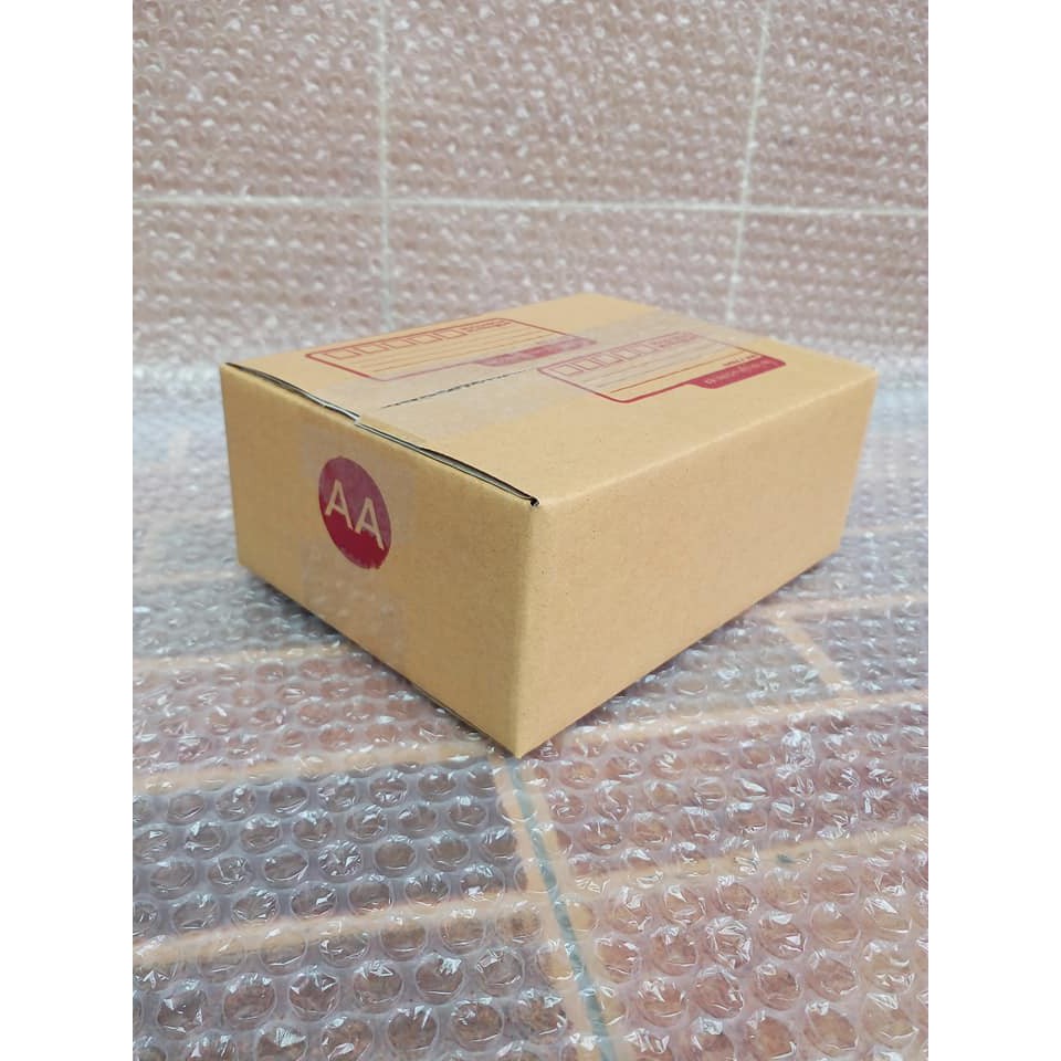 กล่อง พัสดุ ไปรษณีย์ กระดาษ ( 1ใบ ) กล่องเบอร์  box  AA ขนาด 13x17x7 ซม. กล่องแพคของ  กล่องไปรษณีย์ข