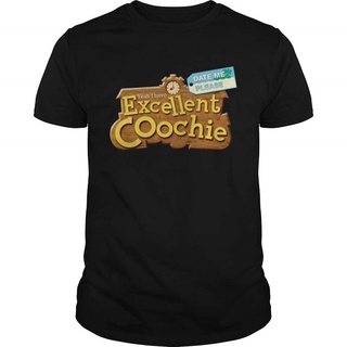 เสื้อยืดผ้าฝ้ายYes I Have Great Coochie Date Me Please Vintage Dmn BlackL XL  XXL 3XL