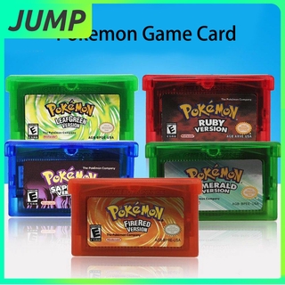 การ์ดเกม pokemon ndsl/gbc/gbm/gba/sp สำหรับเกมบอย Game Boy Advance gba pokemon รุ่นอัลตร้าไวโอเลต หลากสี คลาสสิก
