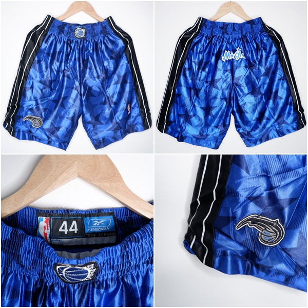 ORLANDO MAGIC CLASSIC IMPORTED BASKETBALL PANTS สีฟ้า - ดาวสีขาว