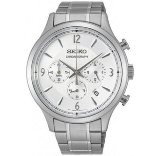 Karnvera Shop นาฬิกาข้อมือผู้ชาย Seiko Chronograph SSB337P1 Quartz Mens Watch