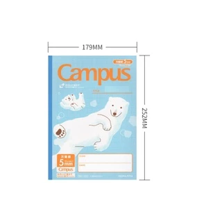 Campus Notebook Kanji สมุดโน้ต สมุดคัดจีน สมุดคันจิ สมุด Grid ลายใหม่ 2022