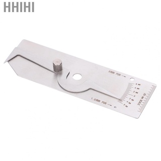 Hhihi Fillet Weld Set Gage Gauge Welding Inspection Test Ulnar Stainless Steel L Undercut Ruler