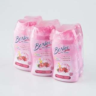 🔥The Best!! บีไนซ์ ครีมอาบน้ำ บิวตี้ฟูล ไวท์เทนนิ่ง ขนาด 90 มล. แพ็ค 6 ขวด BeNice Liquid Soap Pink 90 ml x 6