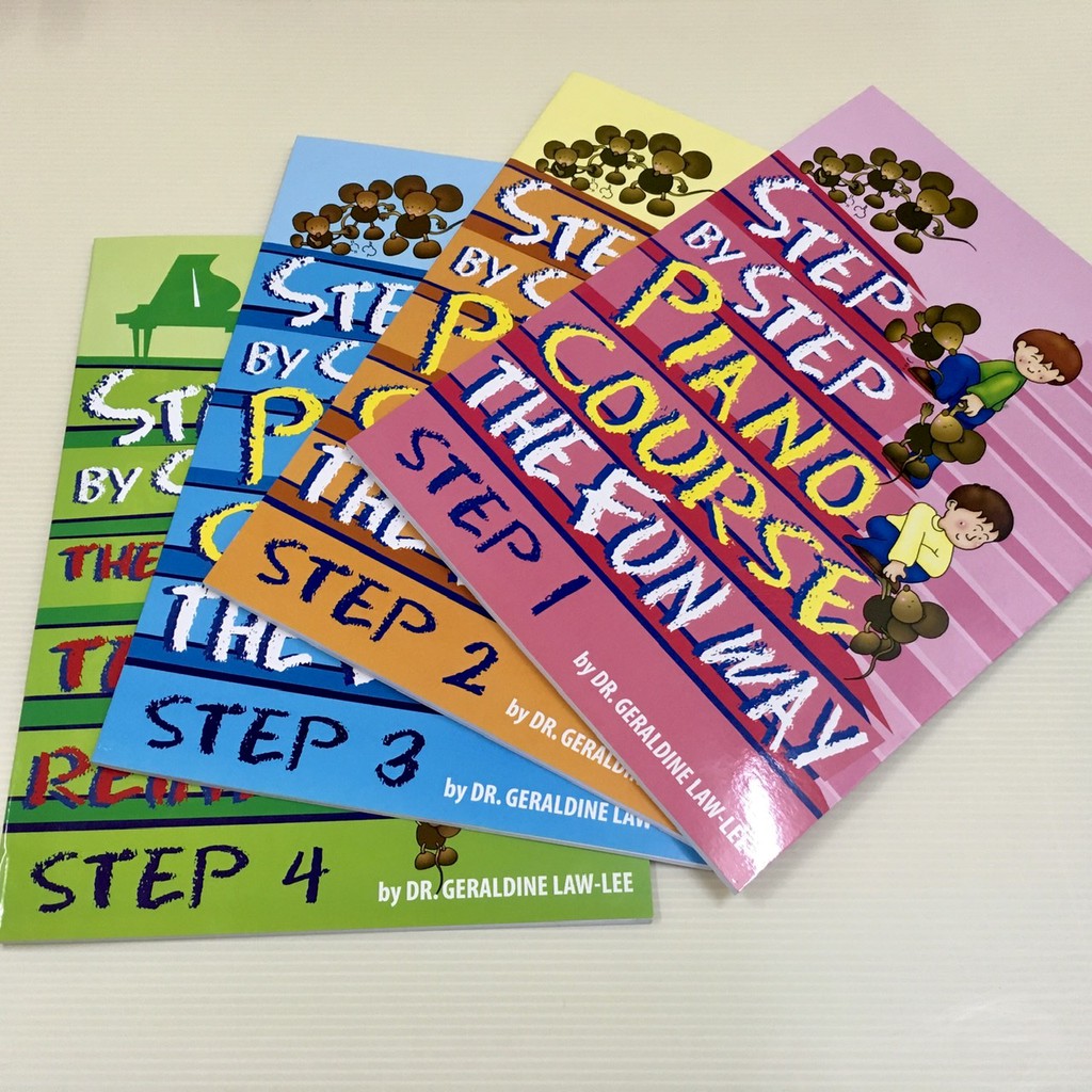 ขั้นตอนโดย Step Piano Course The Fun Way (Step 1~4) โดย Dr. กฎหมายรัฐบาลกลาง-ลี