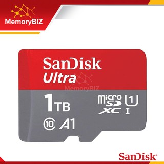 SanDisk Ultra MicroSDXC Card UHS-I 1TB อ่าน120MB/s U1 A1 (SDSQUA4-1T00-GN6MN) ใส่ โทรศัพท์ Andriod ประกัน Synnex 10 ปี