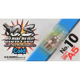 O.S. #10 A5 Glow Plug Cold Air หัวเทียน อะไหล่เครื่องยนต์