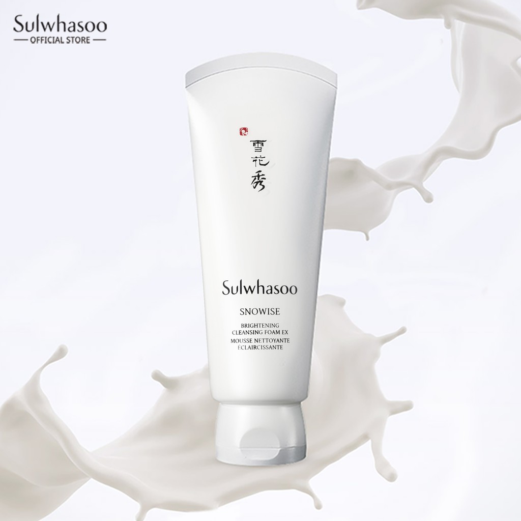 sulwhasoo brightening cleansing foam