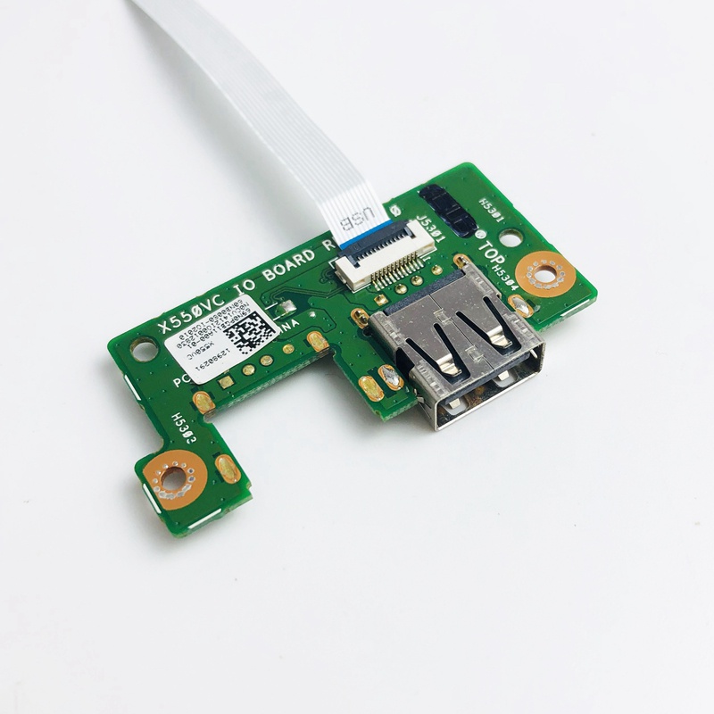 ต้นฉบับสําหรับ Asus X550 X550C X550V X550VC USB Board พร้อมสาย X550VC IO BOARD REV 2.0
