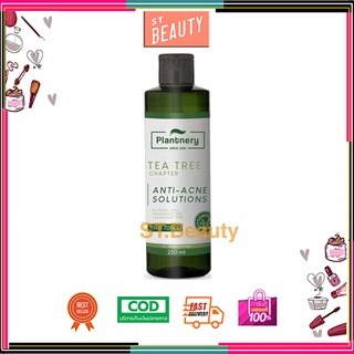 Plantnery Tea Tree First Toner [250ml.]โทนเนอร์ ที ทรี สูตรช่วยลดสิว และควบคุมความมัน รู้สึกรูขุมขนกระชับ