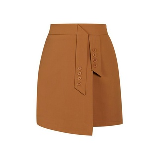 SHU APPAREL SCOOTER MINI SKIRT - ORANGE