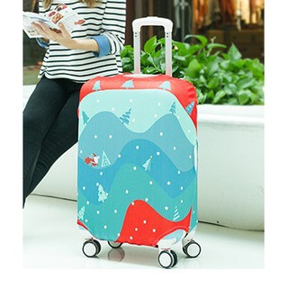 Smart traveler ผ้าคลุมกระเป๋าเดินทาง (ไซส์ 19-27 นิ้ว S/M/L/XL) D004-1