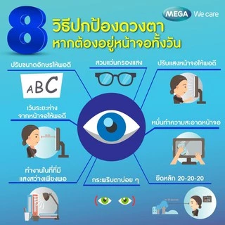 Mega II care (( Mega IIcare )) เมก้า ไอไอแคร์ บำรุงสายตา และ Mega II Care Daily