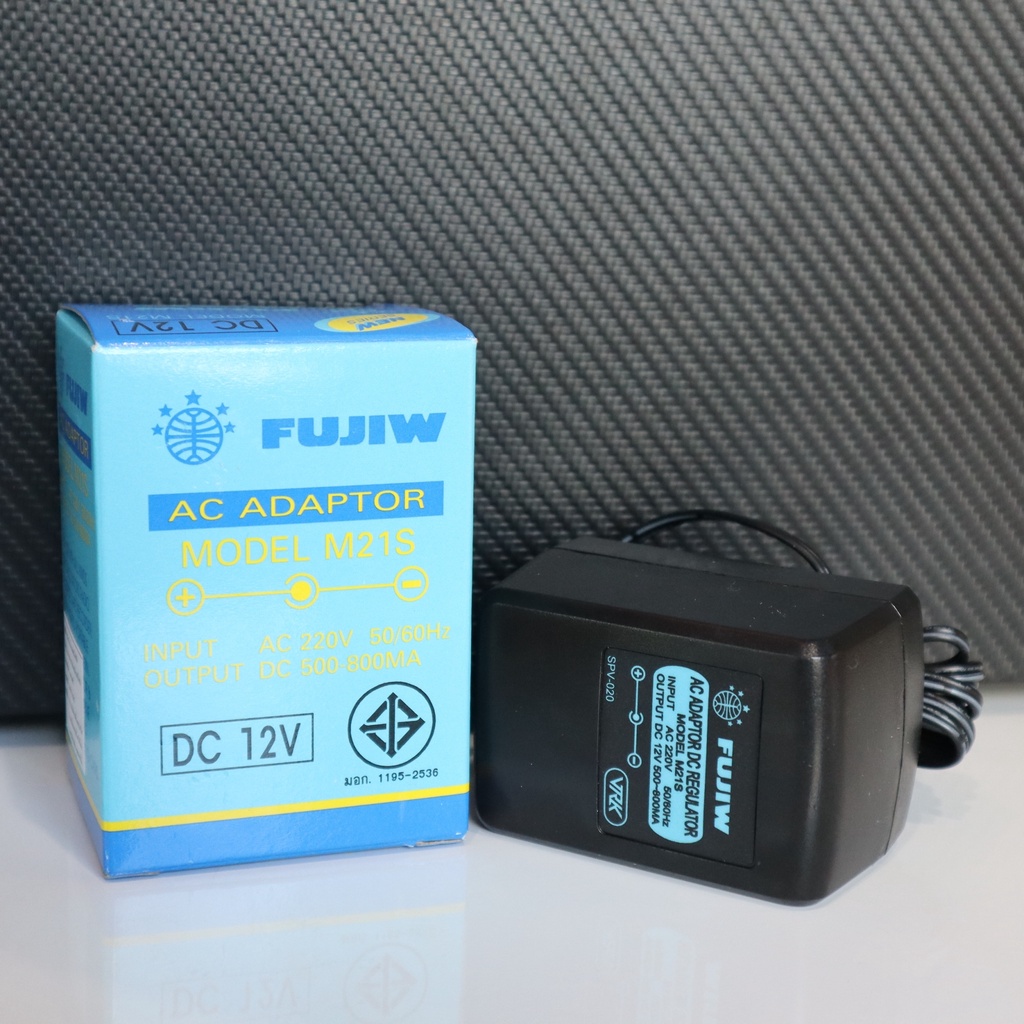 FUJIW รุ่น M21S อะแดปเตอร์ Adapter หม้อแปลง มี 9V&12V ใช้กับกล้องวงจรปิด ของเล่น อุปกรณ์ไฟฟ้าต่างๆ