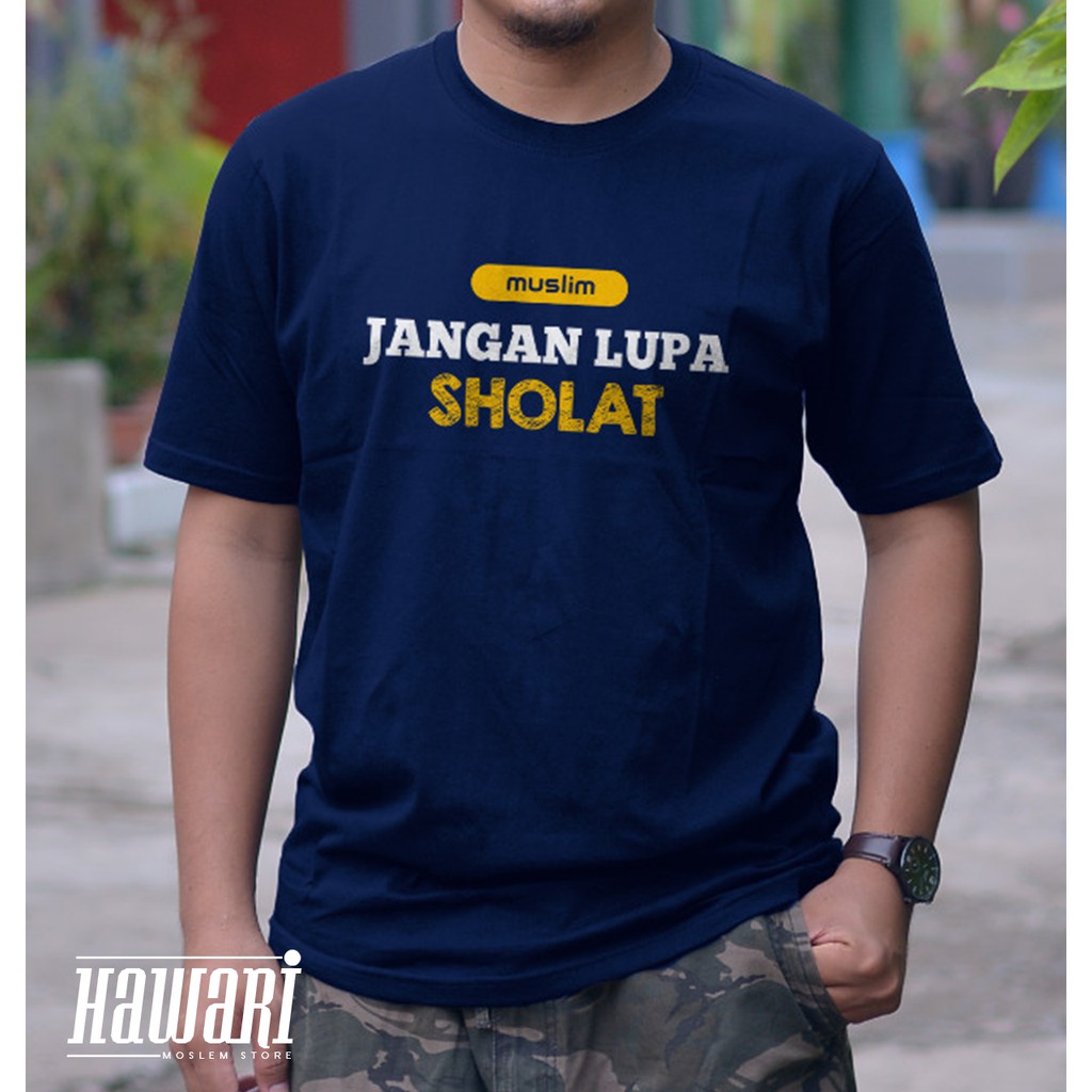 [จัดส่งทันที] เสื้อยืด HAWARI DAKWAH - DONT FORGET TO PRAY