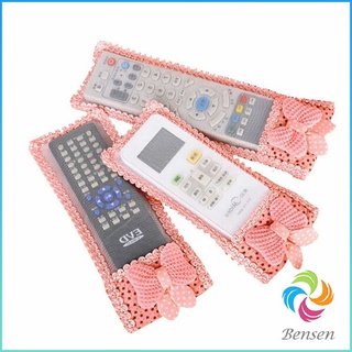 Bensen ซองใส่รีโมตคอนโทรล ประดับโบว์ มุ้งมิ้ง น่ารัก Remote control cover