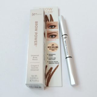 - พร้อมส่ง - It Cosmetics Brow Power Universal Brow Pencil # Universal Taupe