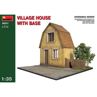 MiniArt 1/35 MI36031 VILLAGE HOUSE WITH BASE